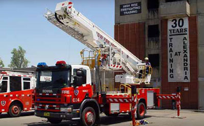 Photo of a Aerial Ladder Bronto